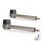 2x Hörmann Rotamatic P BiSecur Moteur 24V pour les portails battants 2x Hörmann Rotamatic P BiSecur Moteur 24V pour les portails battants