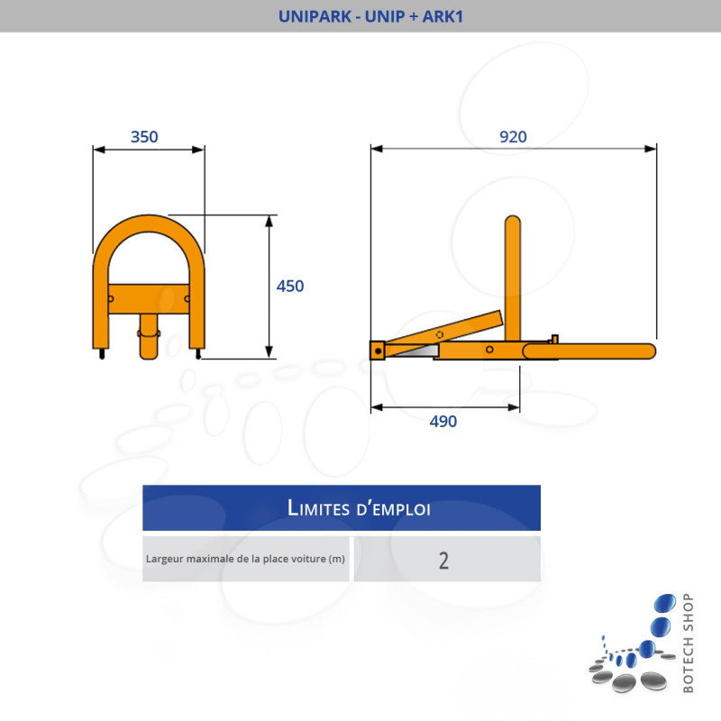 CAME UNIPARK: La Solución Para Aparcar En Plazas Estrechas (percha Retráctil)