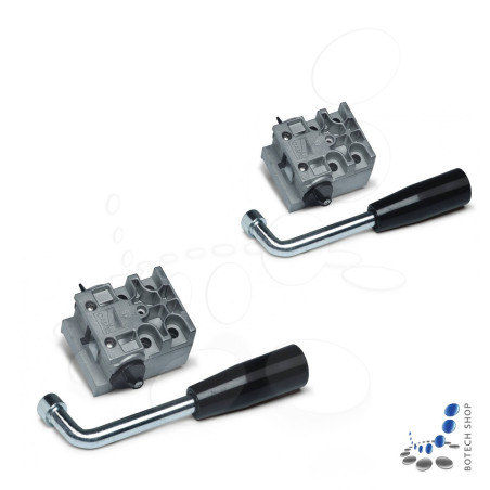 2x Dispositifs de déblocage avec clé à levier CAME A4364