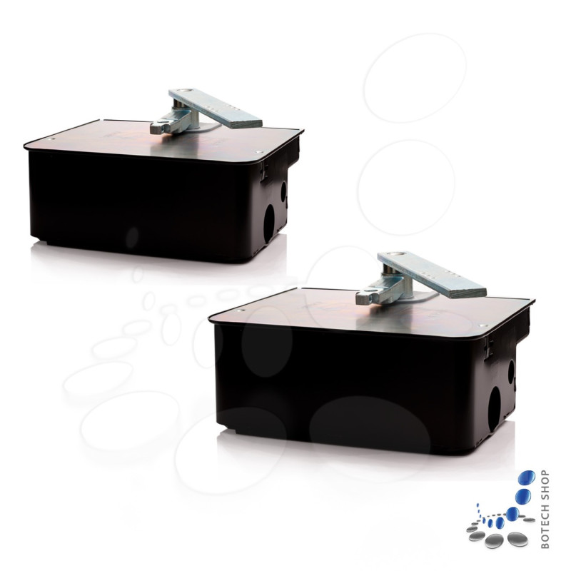 2x CAME FROG A24 Moteur enterré 24V pour les portails battants avec caisson