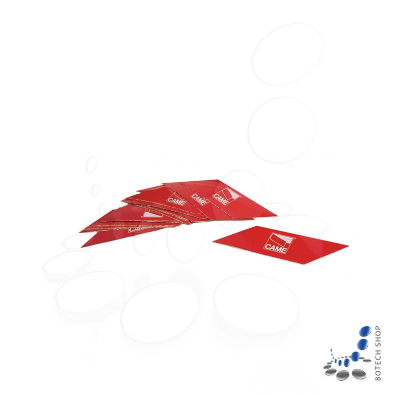 Autocollants réfléchissants rouges CAME  G0461