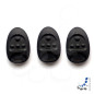 3x Télécommande CAME SPACE 04
