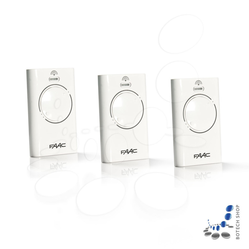 3x Télécommande FAAC XT2 868 SLH