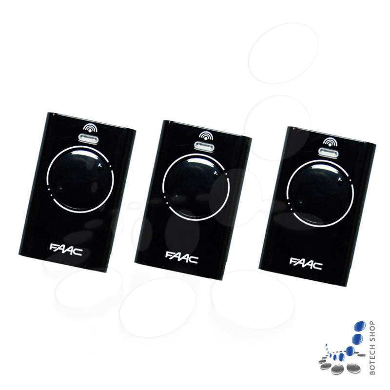 3x Télécommande FAAC XT4 868 SLH LR