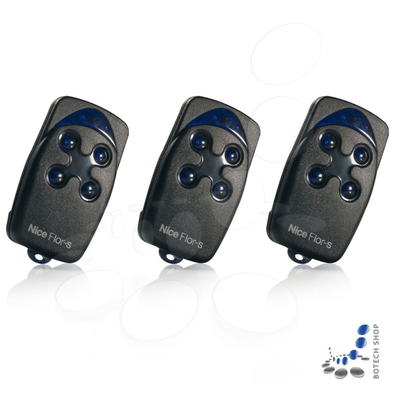 3x Télécommande NICE FLO4R-S