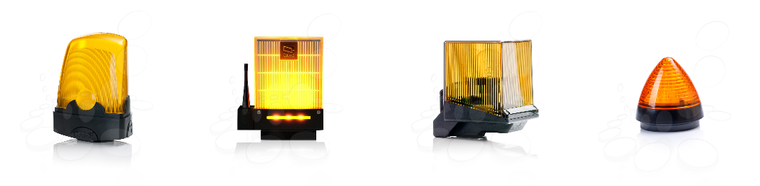 Clignotants portail CAME, FAAC, HÖRMANN