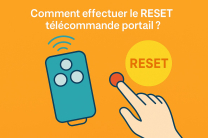 Comment effectuer le reset télécommande portail ?